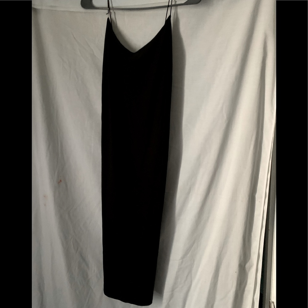 Black tight fitted dress